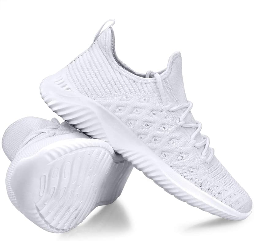 Feethit Womens Slip On Walking Shoes Non Slip Running Shoes Breathable Workout Shoes Lightweight Gym Sneakers