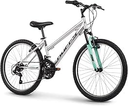 Huffy Stone Mountain Bike for Men and Women, 20”/24”/26”, 6-Speed (20”) or 21-Speed, Front or Dual Suspension (Varies), Multiple Colors, Adjustable Saddle, Shimano Equipped, All-Terrain Tires