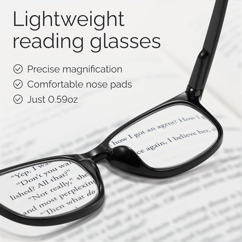 CCVOO 2.25 Reading Glasses for Women, Eye glasses, Blue Light Readers for Women, Cheaters