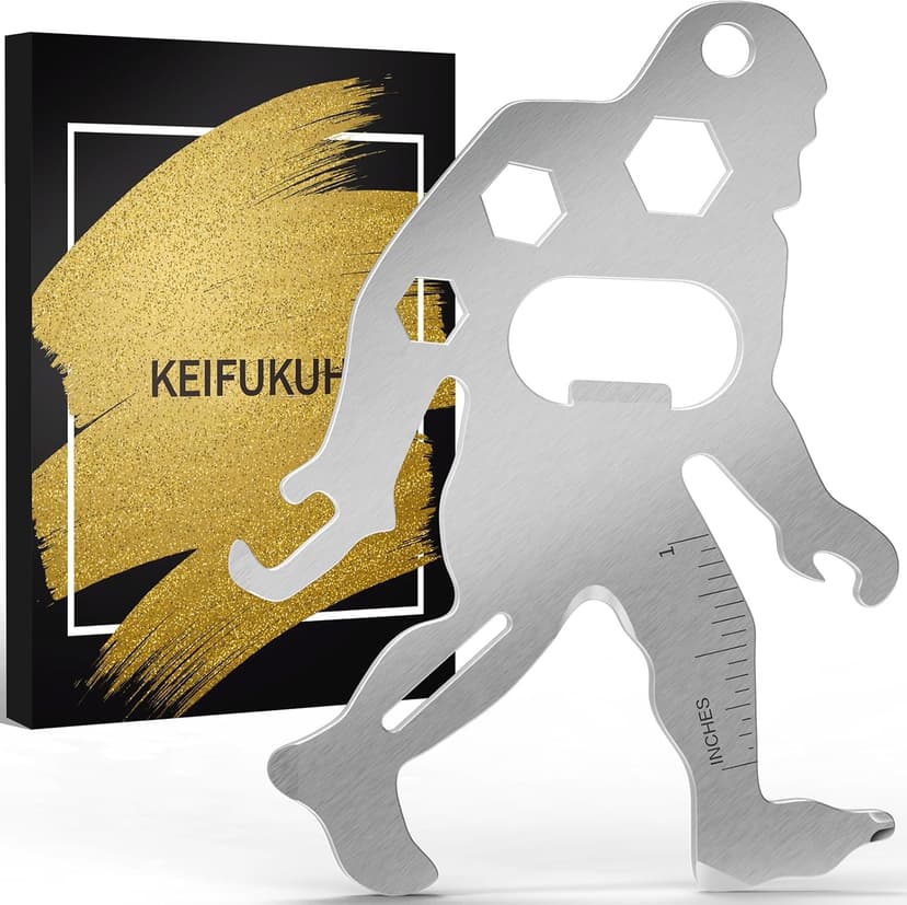 Stocking Stuffers for Mens Gifts EDC Multitool - Fun Christmas Secret Santa Gifts for Adult, Unique Holiday Birthday Anniversary Fathers Valentines Gift Ideas Gadgets, Cool White Elephant Gift for Him