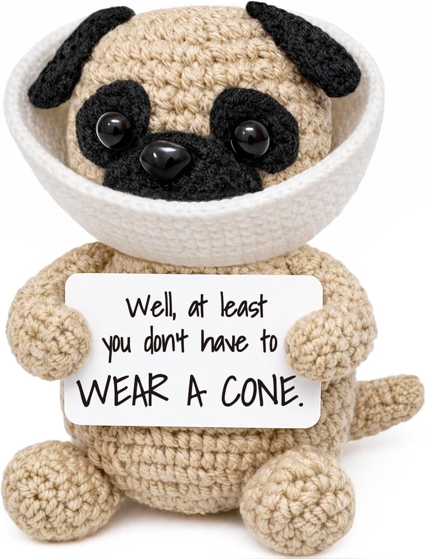 Funny Get Well Soon Gift – Surgery Recovery & Feel Better Gift for Women Men, Cute Encouragement Desk Decor for Friend Coworker Her Him B0GZ3Y9FJP