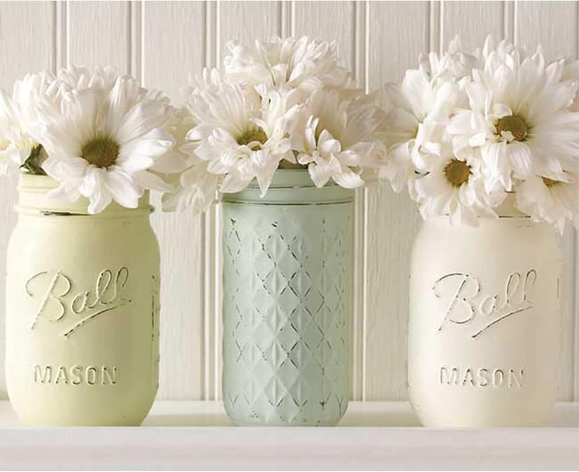 FolkArt Home Decor Chalk Furniture & Craft Paint in Assorted Colors, 16 ounce, White Adirondack,34846