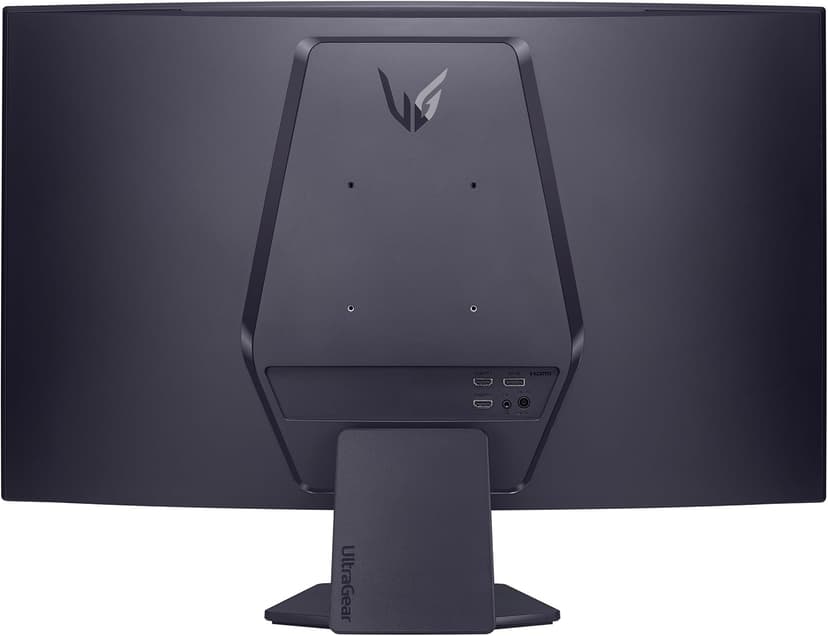 LG 32GS60QC-B Ultragear 32-inch Curved Gaming Monitor QHD (2560x1440) 180Hz 1ms 1000R AMD FreeSync HDR10 HDMIx2 DisplayPort Borderless Design Black Stabilizer DAS Crosshair FPS Counter - Black