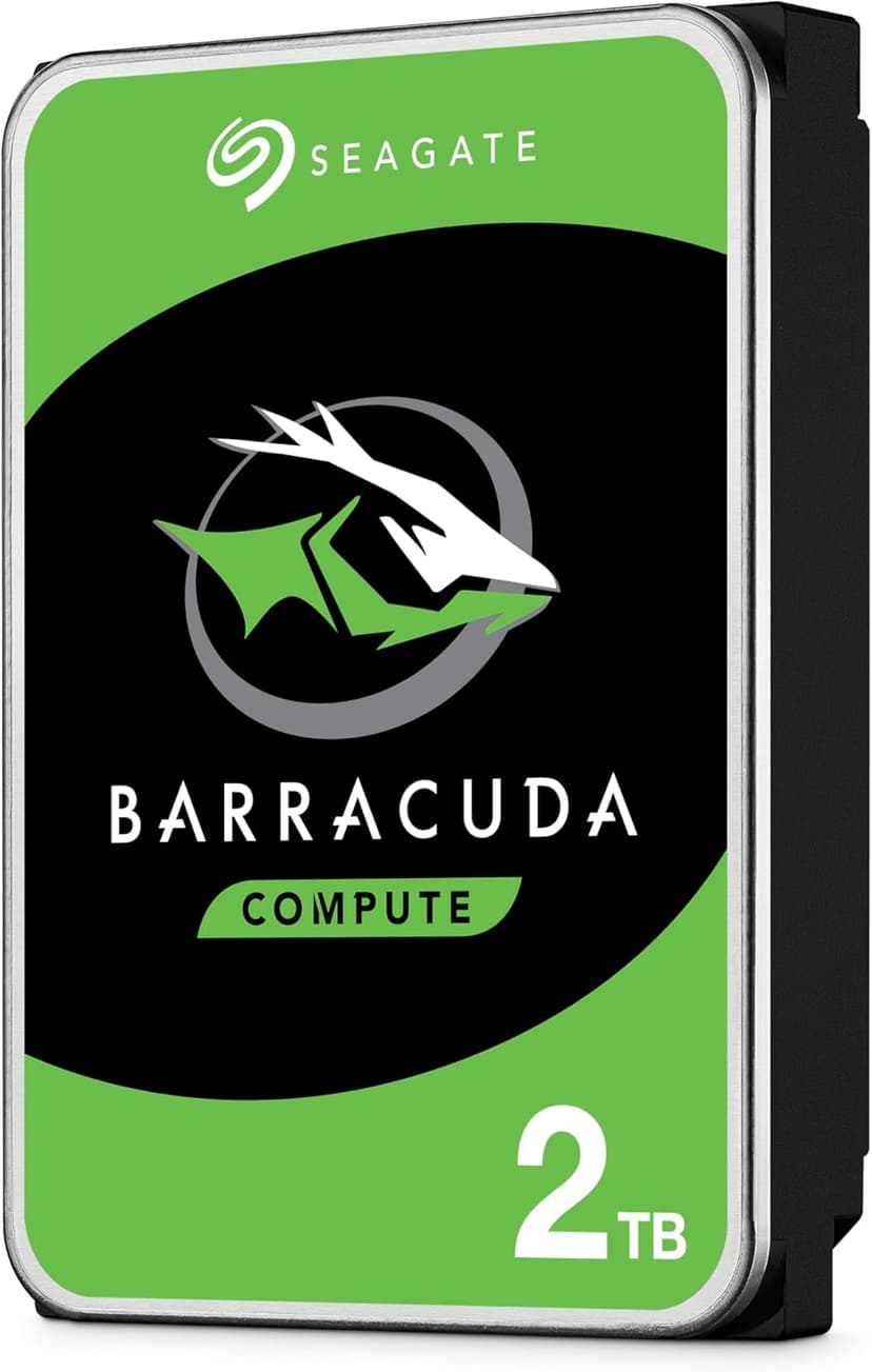 Seagate BarraCuda 2TB Internal Hard Drive HDD – 3.5 Inch SATA 6Gb/s 7200 RPM 256MB Cache – Frustration Free Packaging (ST2000DM008/ST2000DMZ08)