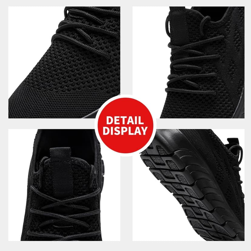 DLWKIPV Women's Running Shoes Lightweight Walking Sneakers Tennis Athletic Lace Up Gym Casual Fashion Fitness Sports Soft Sole Mesh Workout Comfortable