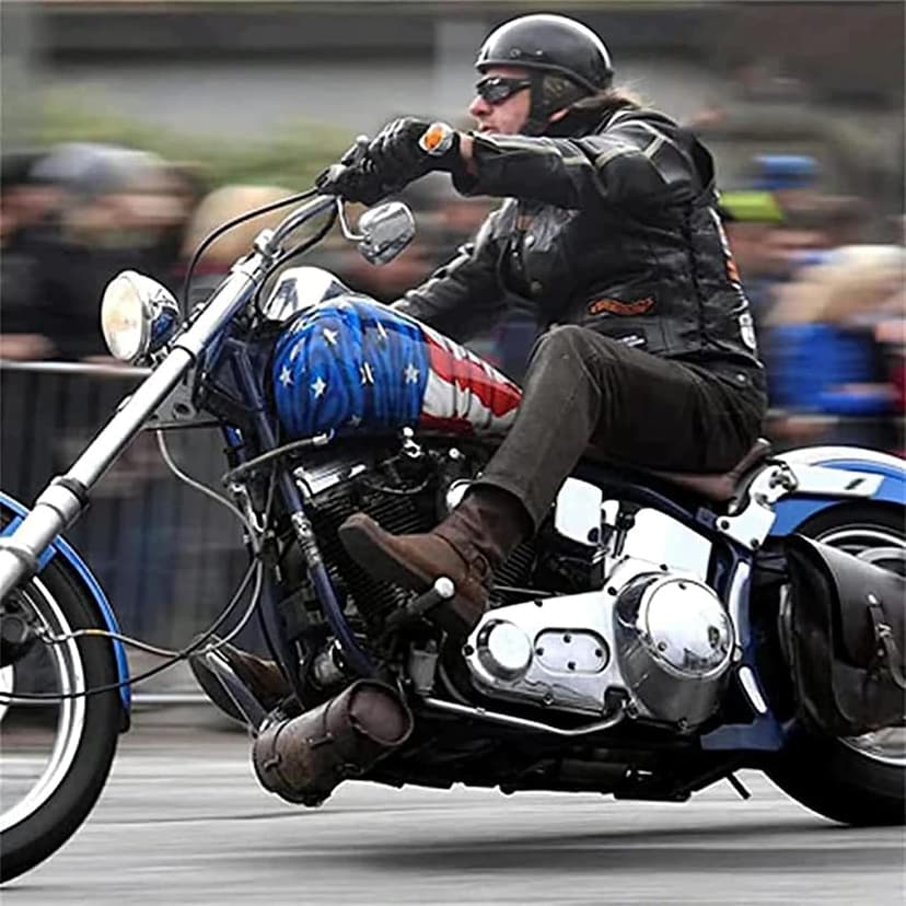 Retro Style Motorcycle Half Helmet - Classic Design Half Motorcycle Helmet, DOT Certified