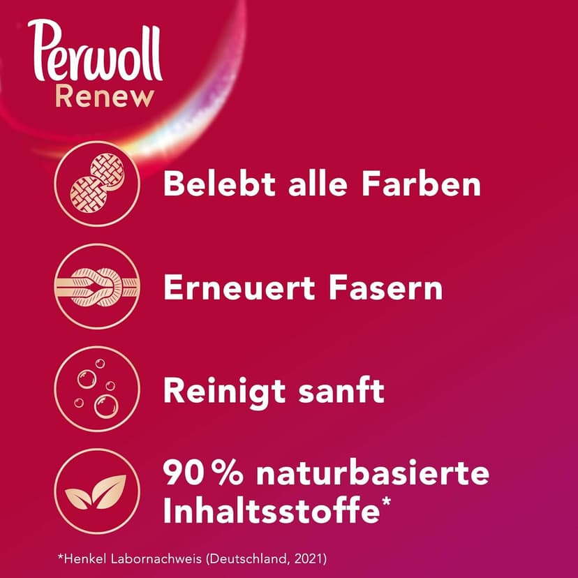 Perwoll Renew Color & Fiber - Liquid Detergent For Colors (1 x 25 Wash Loads)