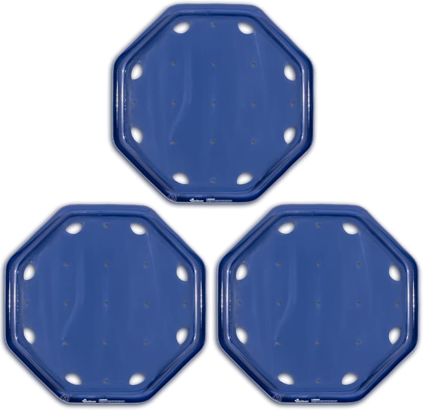 GoFloats V2 Inflatable Solar Pool Heaters for Affordable Pool Heating and Insulation - 3 Pack