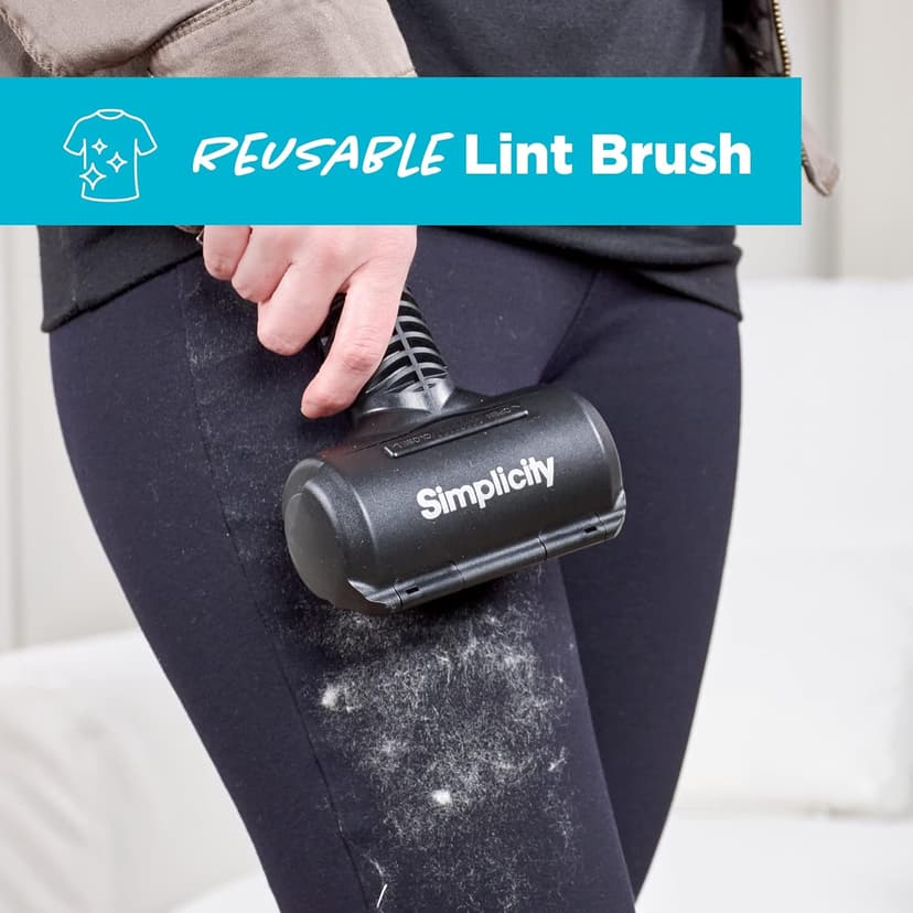 Simplicity Vacuums Pet Fur Remover for Furniture or Clothes, Use as Pet Hair Vacuum Attachment or Lint Roller for Pet Hair, SPET-Tool