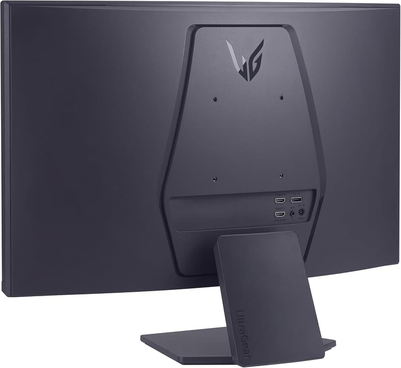 LG 27GS60QC-B Ultragear 27-inch Curved Gaming Monitor QHD (2560x1440) 180Hz 1ms 1000R AMD FreeSync HDR10 HDMIx2 DisplayPort Borderless Design Black Stabilizer DAS Crosshair FPS Counter - Black