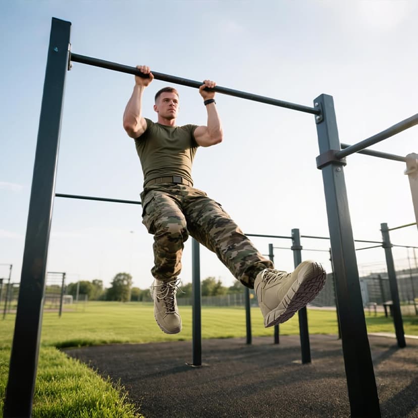 FREE SOLDIER Waterproof Hiking Work Boots Men's Tactical Boots 6 Inches Lightweight Military Boots Breathable Desert Boots