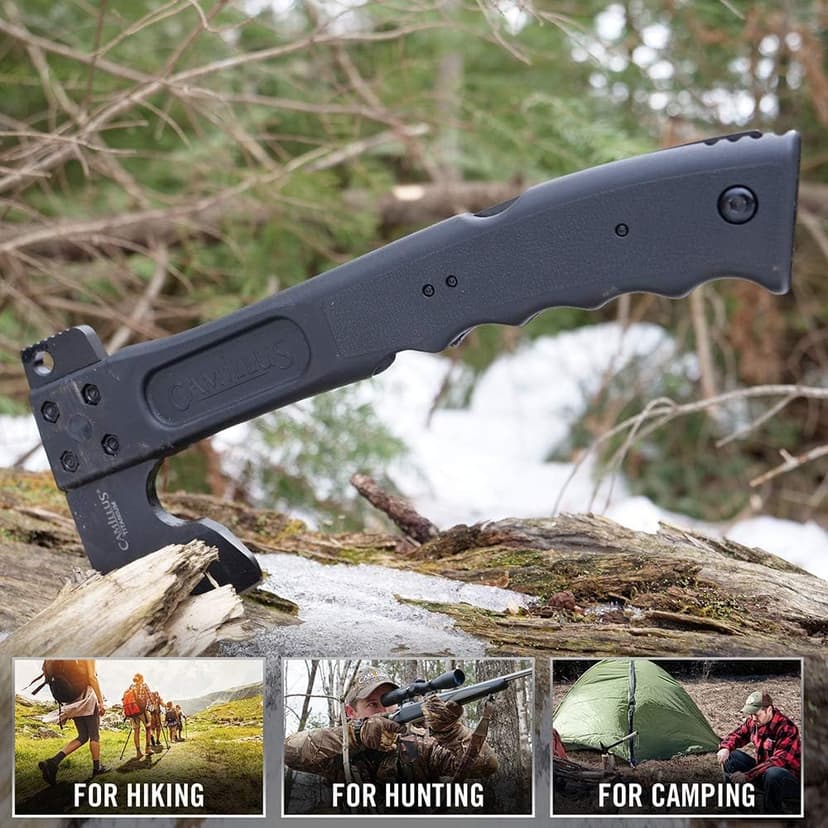 Camillus CAMTRAX, Hatchet, Lock Back Saw, Hammer, 3-in-1