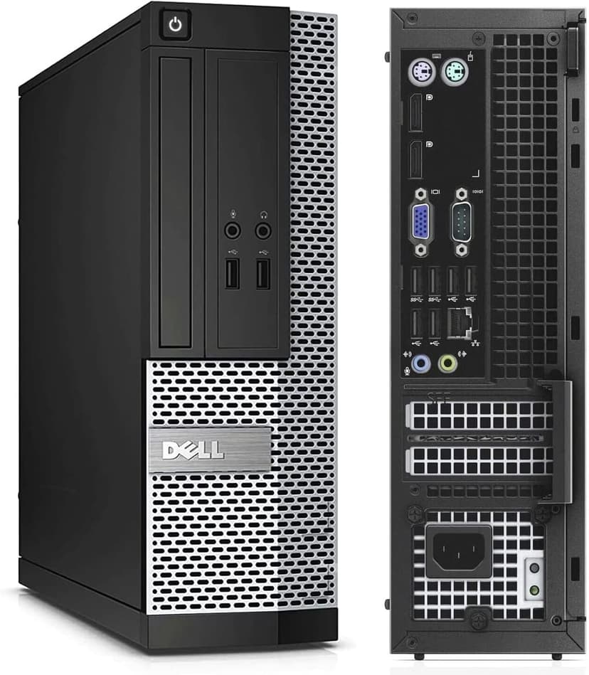 Dell OptiPlex Computer Desktop PC, Intel Core i5 3rd Gen 3.2 GHz, 16GB RAM, 2TB HDD, New 22 Inch LED Monitor, RGB Keyboard and Mouse, WiFi, Windows 11 Pro (Renewed)