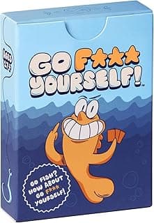 Go F Yourself! – The Grown Up Go Fish Card Game You've Always Wanted | Hilarious Party Game for Grown Ups, 2+ Players | 52 Cards, 13 Unique Pairs Edition