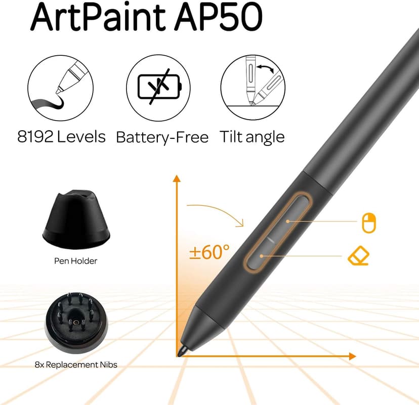 GAOMON PD156Pro - 15.6" Drawing Tablet with Screen Full-Laminated 120% sRGB Pen Display with Dial Key & 10 Hotkeys, Battery-Free Stylus Art Tablet for Digital Drawing, Anime, Sketch, Graphic Design