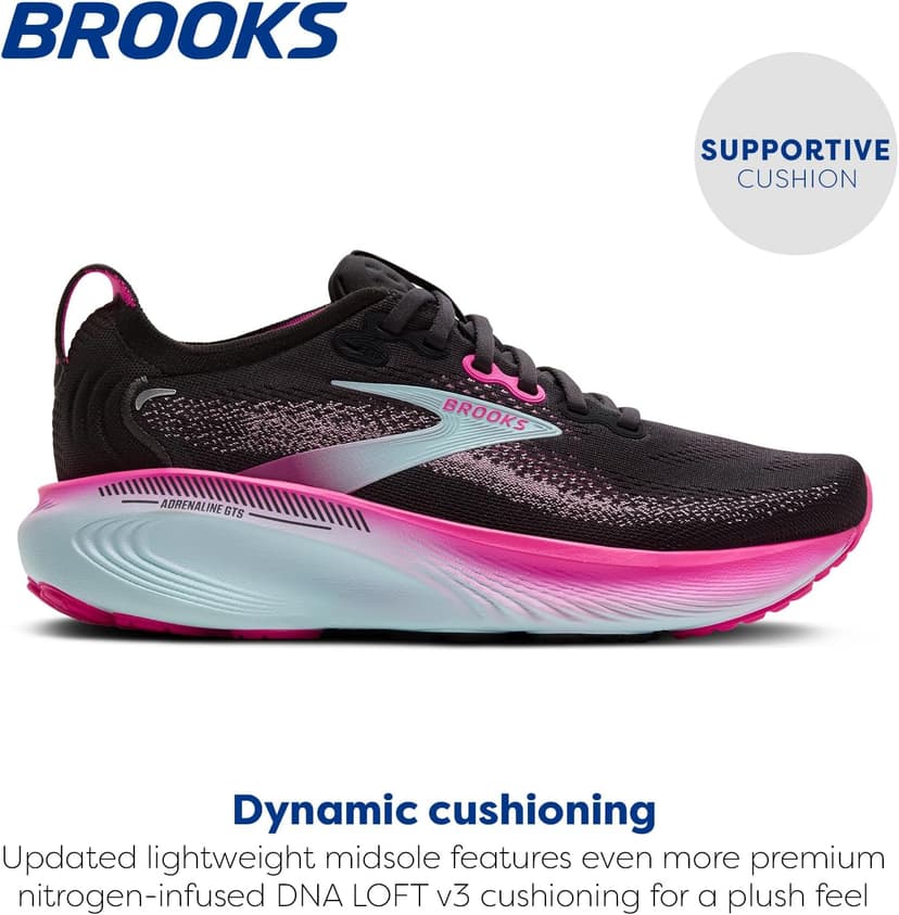 Brooks Women’s Adrenaline GTS 25 Supportive Running & Walking Shoe