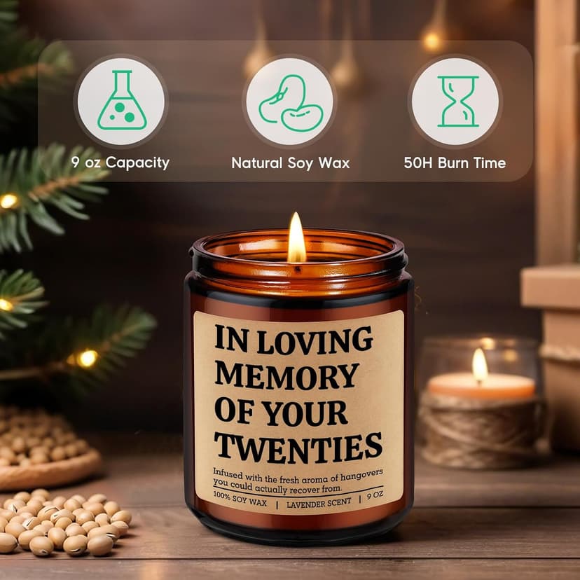 Gifts for 30 Year Old Woman, Man, Funny 30th Birthday Candle, 1996, Turning 30 Gifts Ideas for Friend, Daughter, Son, Brother GSPY Candle, 30th Birthday Gifts for Women, Men, Her, Him, 30 Year Old Bday B0FK4X2CKJ