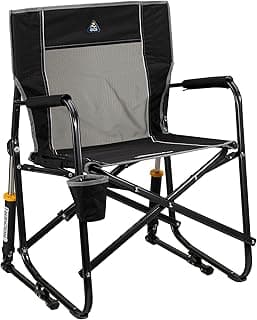 GCI Outdoor Freestyle Rocker Outdoor Rocking Chair with Beverage Holder