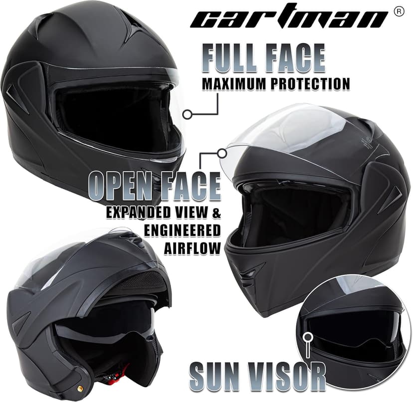 DOT Approved Full Face Motorcycle Helmet with Flip Up Dual Visor ，Full Face Motorcycle Helmet with Flip Up Dual Visor