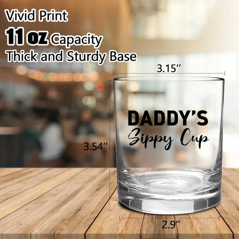 Christmas Birthday Funny Gag Gift Ideas for Expecting Father First New Dad - Bourbon Scotch Presents Christmas Dad Gifts for New Dad Boyfriend Husband Men from Daughter Wife B0CQBXCP93