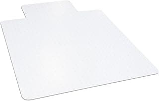 Dimex Office Chair Mat for Low Pile Carpet with Lip, 36" x 48", Clear