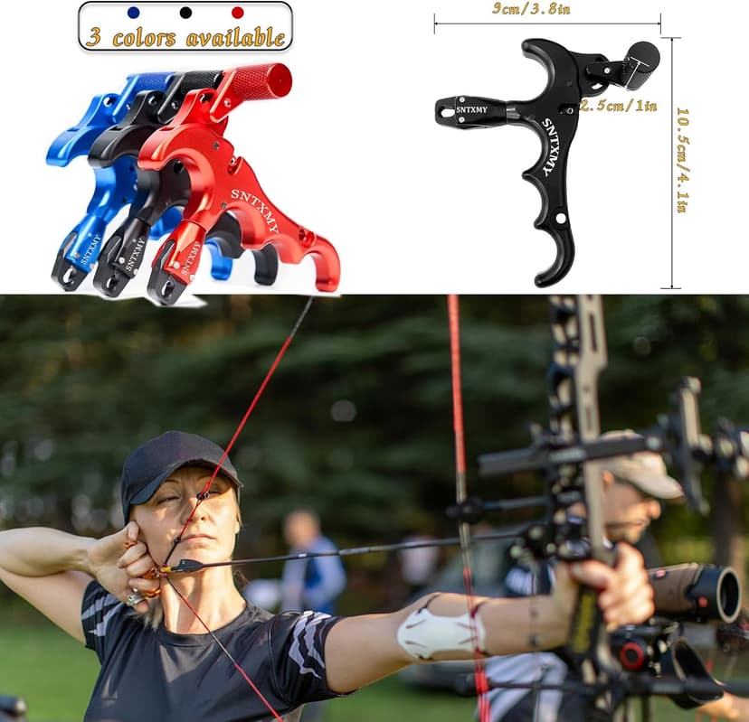 sntxmy Bow Release for Compound Bow, Archery Release Trigger, Compound Bow Release, Thumb Release.