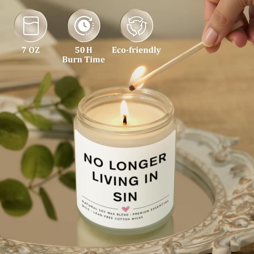 Wedding Gifts for Newlyweds, Engagement Gifts for Couples Newly Engaged, Funny Couples Present, Bride and Groom Gift, Wedding Candles