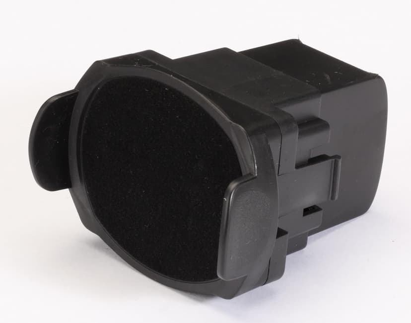 Diplomat Double Metallic Silver / Black Watch Winder with Built In IC Timer