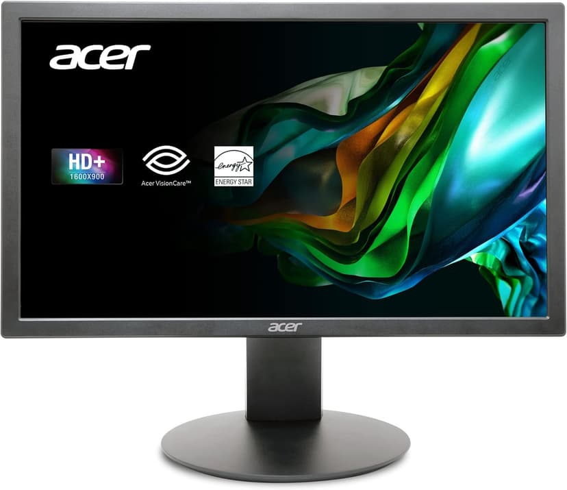 acer K202Q bi 19.5-inch Professional HD+ (1600 x 900) Monitor, 75Hz Refresh Rate, VESA Mountable, VisionCare Technologies, BlueLight Filter & Flickerless Technology (HDMI Port & VGA Port),Black