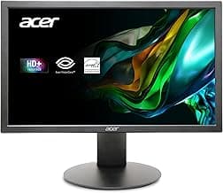 acer K202Q bi 19.5-inch Professional HD+ (1600 x 900) Monitor, 75Hz Refresh Rate, VESA Mountable, VisionCare Technologies, BlueLight Filter & Flickerless Technology (HDMI Port & VGA Port),Black