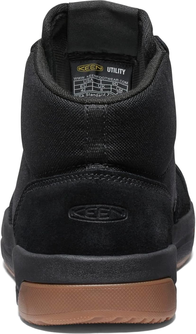 KEEN Utility Mens Keen Utility Men's Kenton Mid Top Composite Toe Breathable Work Sneakers