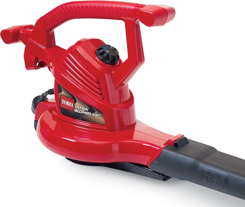 Toro 51619 Ultra Electric Blower Vac, 250 mph, Red
