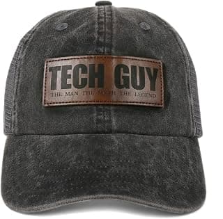 InnoBeta Tech Support Gifts Techie IT Guy Hat Cap, Funny Adjustable Embroidered Trucker Hat for Help Desk, Technician, Programmer, Tech Lover B0F3P8RBRS