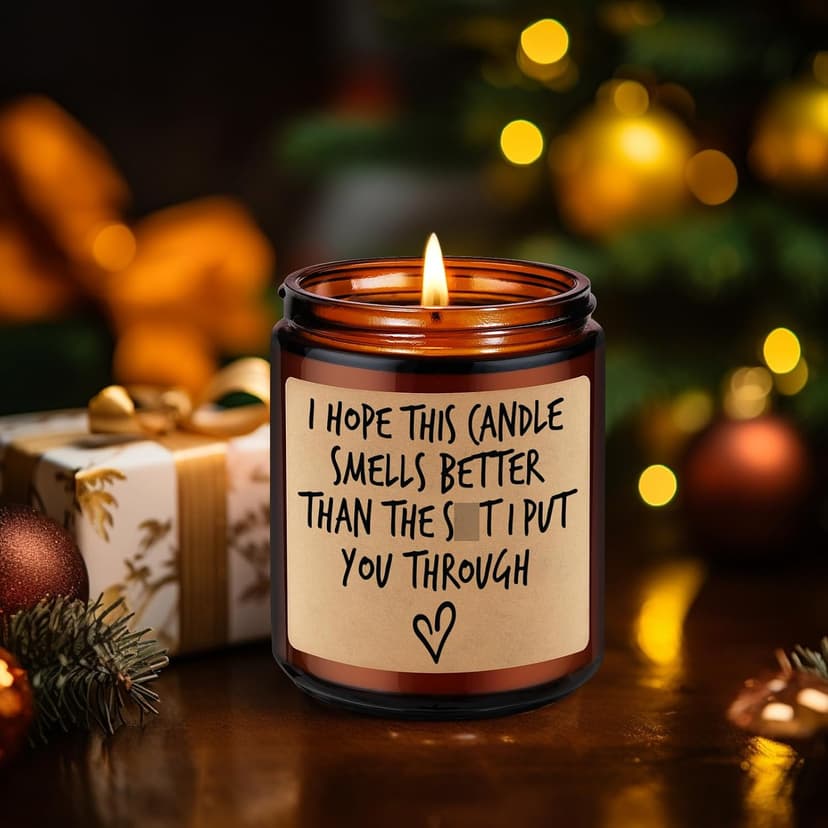 Fairy's Gift Candle I'm Sorry I Love You Gifts for Her Him Mom, Gifts for Wife, Grandma Girlfriend Wife Birthday Presents Ideas, Christmas Funny Presents for Women Men Dad Husband Boyfriend Parents