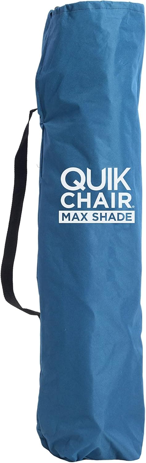 Quik Shade Max Shade High and Wide Folding Camp Tilt UV Sun Protection Canopy Chair