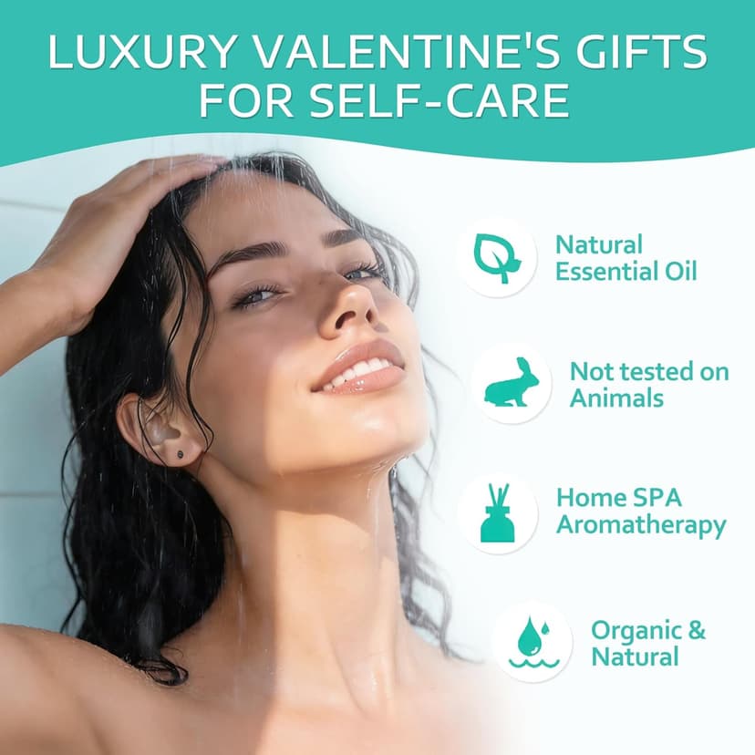 Shower Steamers Aromatherapy - 18 Pack Gifts for Women, Organic Essential Oils, Self Care, Birthday Gifts for Women, Men, Mom, Teen, Relaxation Home SPA Christmas