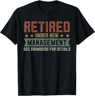 Fathers Day Retired Grandpa Shirts, Funny Retirement T-Shirt