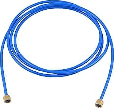 Eastman 8 Foot Flexible PEX Ice Maker Water Connector with Brass Nuts, 48316