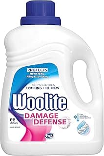 Woolite All Clothes Liquid Laundry Detergent, 66 Loads, Gentle Cycle, Regular & HE Washers, Multicolor, 100 Fl Oz , Sparkling Falls