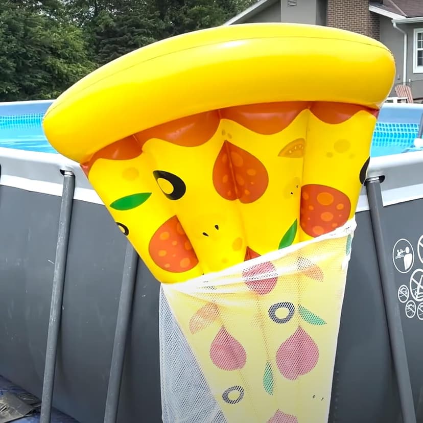 Poolside Perfection! 4-Pack Mesh Storage Bags for Toys, Pool Noodles, Vibrant Floats – Organize Your Swim Gear in Style! (3 pcs Small Zipper Bags & One Large Opening Bag)