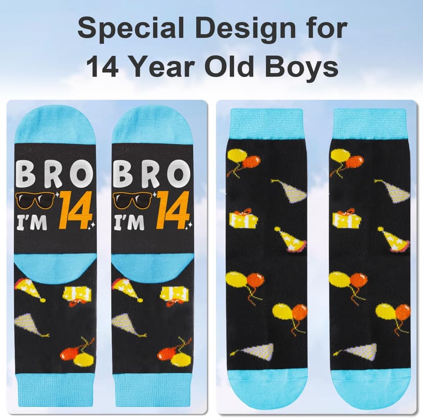 Juesly Birthday Gifts for Boys, 5-18 Years Old Sock for Boys, Presents for 5-18 Year Boy B0F9PBT3DV