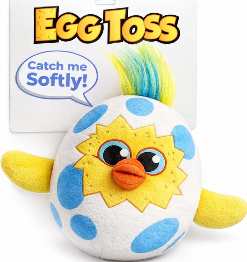 Move2Play, Egg Toss, Hilariously Wild Active Party Game for Kids | Indoor & Outdoor Toss Toy for Boys & Girls Ages 3-8+ | Fun Birthday, Family & Camping Game B07CN72D4V