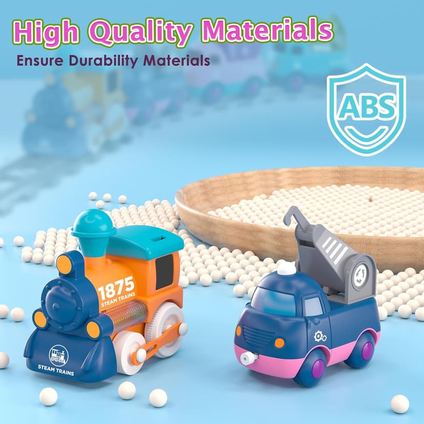 Train Set for Toddler Toys,Electric Train Toy for 3-5 Year Old Boy Gifts, Christmas Trains Set for Kids Ages 4-8 with Music, Light,Tracks,Kid Toys for 4 5 6 Year Old Boy Girl Christmas Birthday Gifts