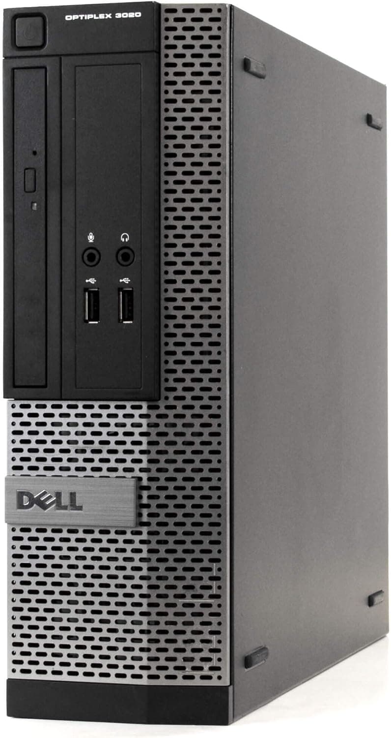 DELL Optiplex 3020 SFF Desktop PC, Intel Core i5-4570 3.2GHz, 8GB RAM, 500GB, DVDRW, Windows 11 Professional (Renewed)