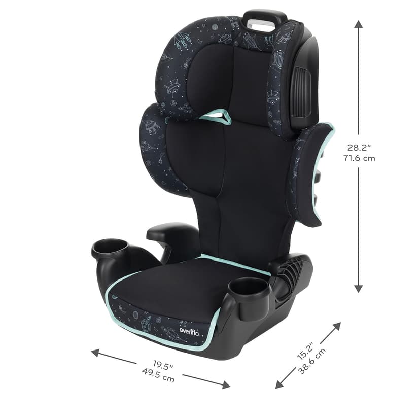 Evenflo GoTime LX Booster Car Seat (Astro Blue)