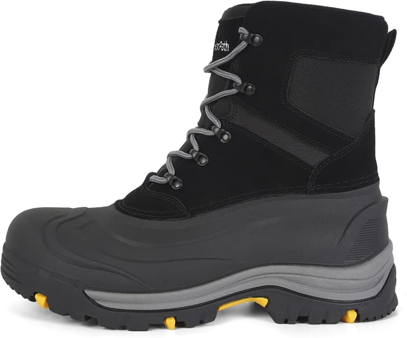 Nextpath Men's Snow Boots Winter Boots For Men Waterproof Insulated Winter Work Boots For Men 8 Inch Snow Hiking Boots