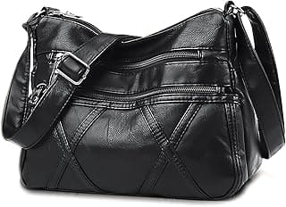 Gladdon Small Crossbody Bags for Women Leather Shoulder Purses Vegan Womens Cross body Bag Lightweight