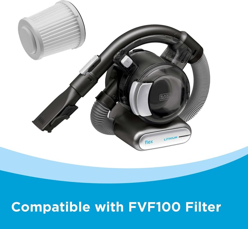 BLACK+DECKER dustbuster FLEX Cordless Handheld Vacuum, Home, Pet and Car Vacuum (BDH2020FL)