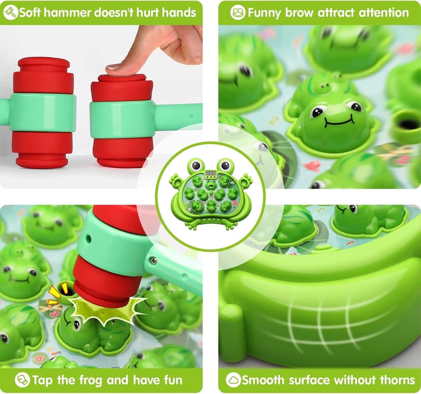 With 5 Modes,45 Levels,9 Music Spray and Light-up, Baby Toy Gifts for Early Learning, Birthday Gift for Toddler Boy Toys HopeRock Toys for 2 3 4 5 Year Old Boy,Toddler Toys Age 2-4 Birthday Gift B0B7WXKKWJ