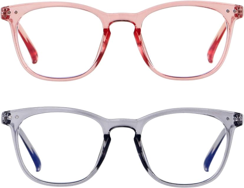 ANDWOOD Blue Light Blocking Glasses Women Men Computer Small Face Clear Bluelight Blocker Eyeglasses Frame